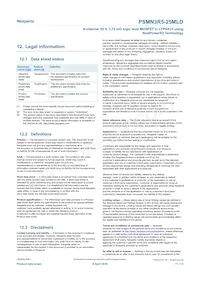 PSMN3R5-25MLDX數據表 頁面 11