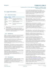 PSMN3R5-25MLDX 데이터 시트 페이지 11