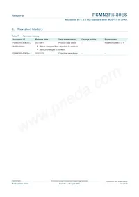PSMN3R5-80ES Datasheet Page 12