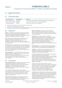 PSMN3R9-25MLC Datasheet Pagina 12