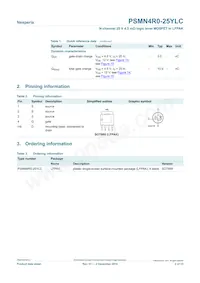 PSMN4R0-25YLC Datasheet Page 2