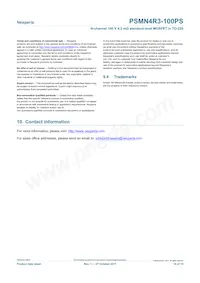 PSMN4R3-100PS Datasheet Page 14