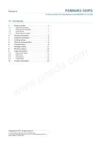 PSMN4R3-100PS Datasheet Page 15