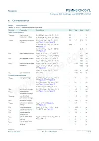 PSMN6R0-30YL Datasheet Page 5