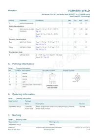 PSMN6R0-30YLDX數據表 頁面 2