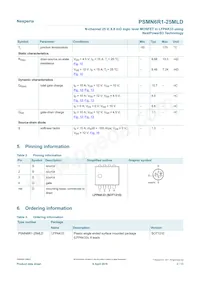 PSMN6R1-25MLDX Datenblatt Seite 2