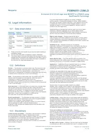 PSMN6R1-25MLDX Datasheet Page 11