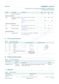 PSMN6R1-30YLDX Datenblatt Seite 2