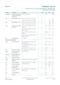 PSMN6R1-30YLDX數據表 頁面 6