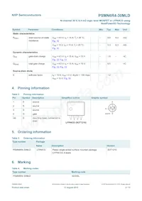 PSMN6R4-30MLDX Datasheet Pagina 3