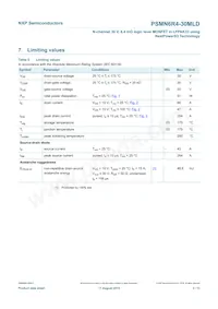 PSMN6R4-30MLDX Datasheet Page 4