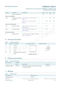 PSMN6R5-30MLDX Datasheet Pagina 3