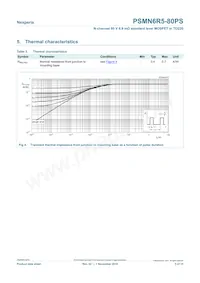 PSMN6R5-80PS Datasheet Page 5