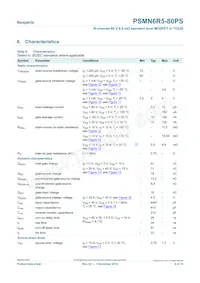 PSMN6R5-80PS數據表 頁面 6