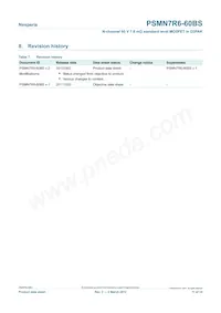 PSMN7R6-60BS Datasheet Page 11