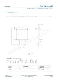 PSMN8R0-40BS Datasheet Page 10