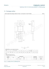PSMN8R5-100PSFQ Datasheet Page 10