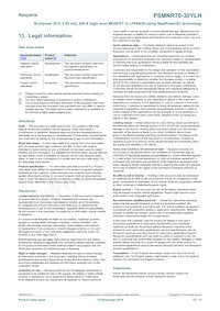 PSMNR70-30YLHX Datasheet Page 12