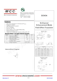 SI3434-TP Datasheet Cover