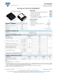 SI7322ADN-T1-GE3 Datasheet Cover