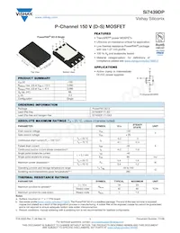 SI7439DP-T1-E3 Datasheet Cover