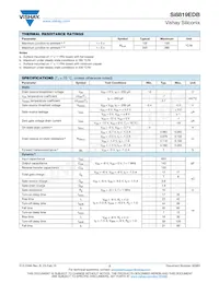 SI8819EDB-T2-E1 Datasheet Page 2
