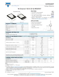 SIDR622DP-T1-GE3 Datasheet Cover