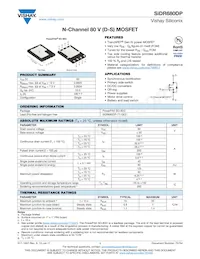 SIDR680DP-T1-GE3 Datasheet Cover