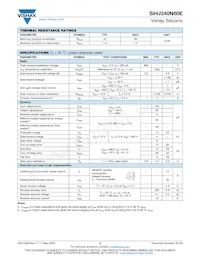 SIHJ240N60E-T1-GE3 Datasheet Page 2