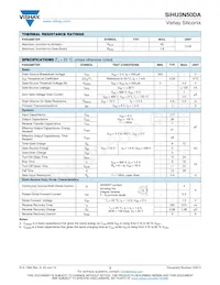 SIHU3N50DA-GE3 Datasheet Page 2