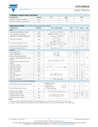 SIHU4N80AE-GE3 Datasheet Page 2