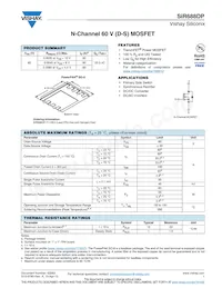 SIR688DP-T1-GE3 Datenblatt Cover