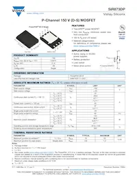 SIR873DP-T1-GE3 Datasheet Cover