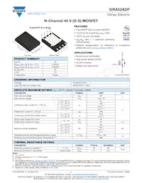 SIRA52ADP-T1-RE3 Datasheet Copertura