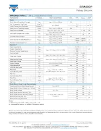 SIRA90DP-T1-GE3 Datasheet Page 2