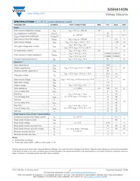 SISHA14DN-T1-GE3 Datasheet Pagina 2