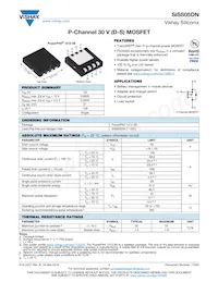 SISS05DN-T1-GE3 Datasheet Cover