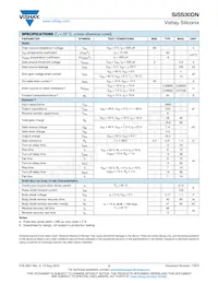 SISS30DN-T1-GE3 Datasheet Page 2