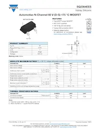 SQ2364EES-T1_GE3 Datasheet Cover