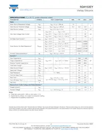 SQ4153EY-T1_GE3 Datasheet Page 2