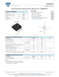 SQ4483EY-T1_GE3 Datasheet Cover