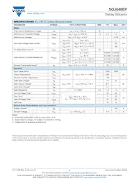 SQJ848EP-T1_GE3 Datasheet Pagina 2