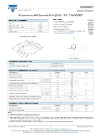 SQJ858EP-T1_GE3 Datasheet Copertura