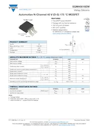 SQM40016EM_GE3 Datasheet Copertura