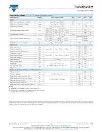 SQM40022EM_GE3 Datasheet Page 2