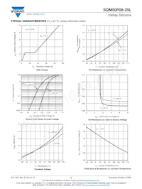 SQM50P08-25L_GE3 Datasheet Pagina 4