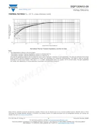SQP120N10-09_GE3 Datasheet Page 6