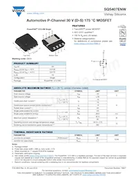 SQS407ENW-T1_GE3 Datasheet Cover