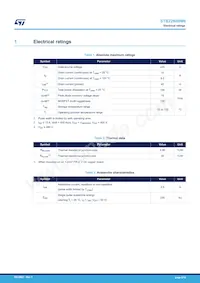 STB22N60M6 Datasheet Page 2