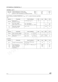 STB55NF03LT4 Datasheet Page 2